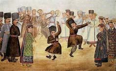 Крестьяне Киевщины (фрагмент рисунка Де ля Флиза середины XIX века)